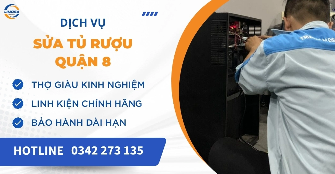 Sửa tủ rượu quận 8
