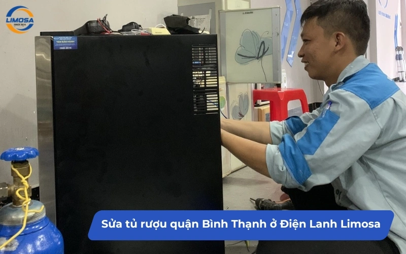 Tại sao khách tin tưởng sửa tủ rượu quận Bình Thạnh ở Limosa?