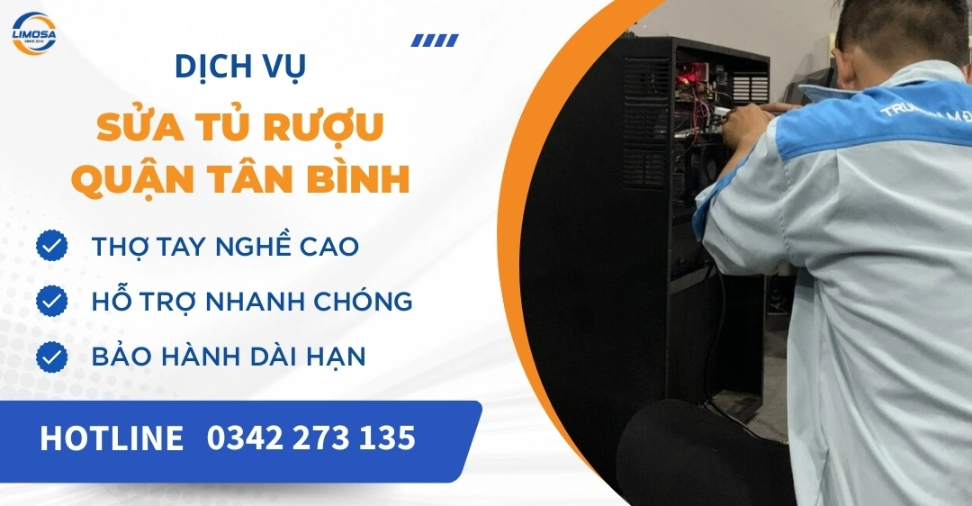 Sửa tủ rượu quận Tân Bình – Thợ đến nhà ngay, giá rẻ Sửa tủ rượu quận Tân Bình