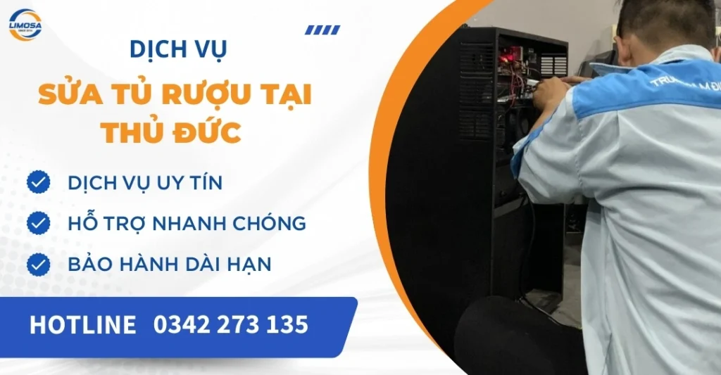 Sửa tủ rượu tại Thủ Đức