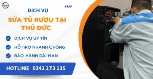 Sửa tủ rượu tại Thủ Đức