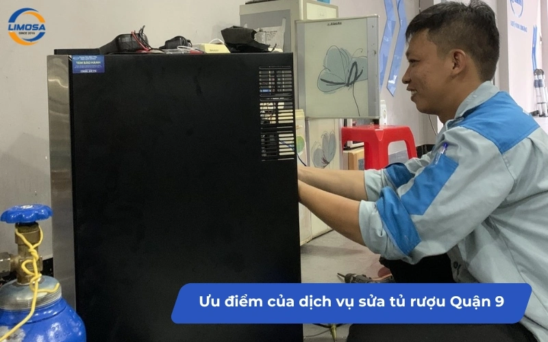 Ưu điểm của dịch vụ sửa tủ rượu Quận 9 tại Điện Lạnh Limosa