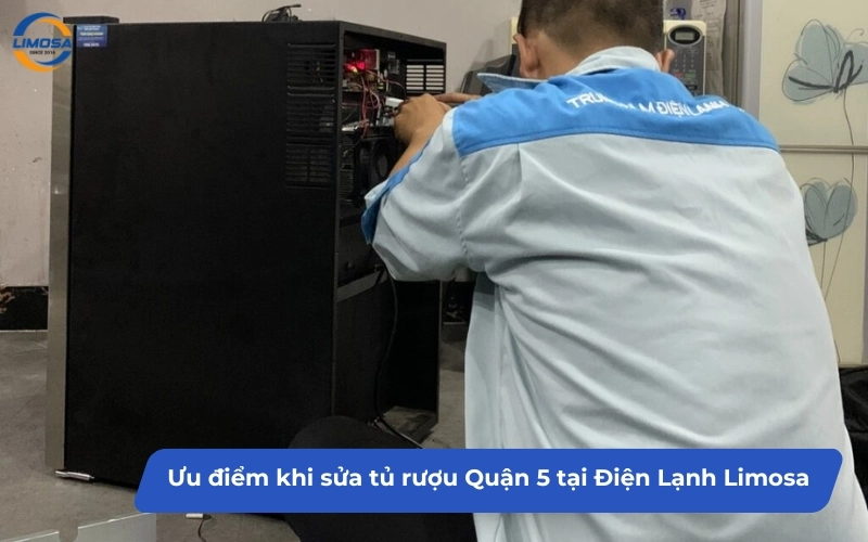 Những giá trị khác biệt khi sửa tủ rượu Quận 5 tại Điện Lạnh Limosa
