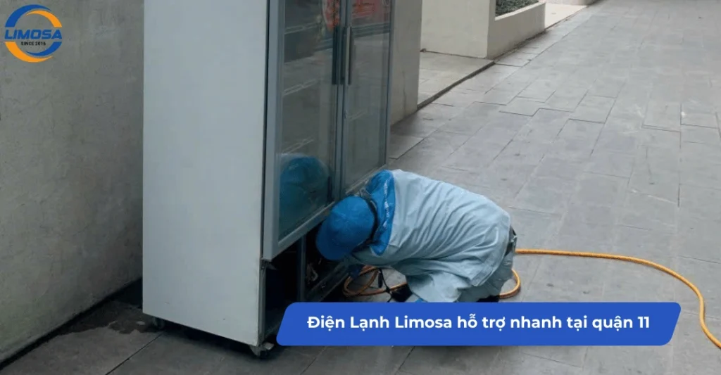 Điện Lạnh Limosa hỗ trợ nhanh tại quận 11