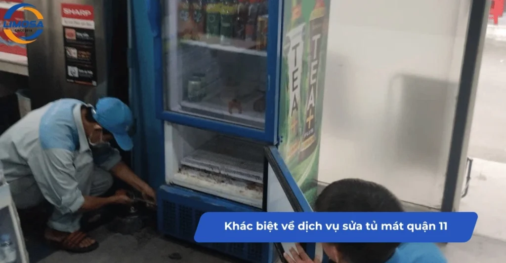 Khác biệt về dịch vụ sửa tủ mát quận 11
