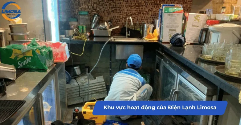 Khu vực hoạt động của Điện Lạnh Limosa