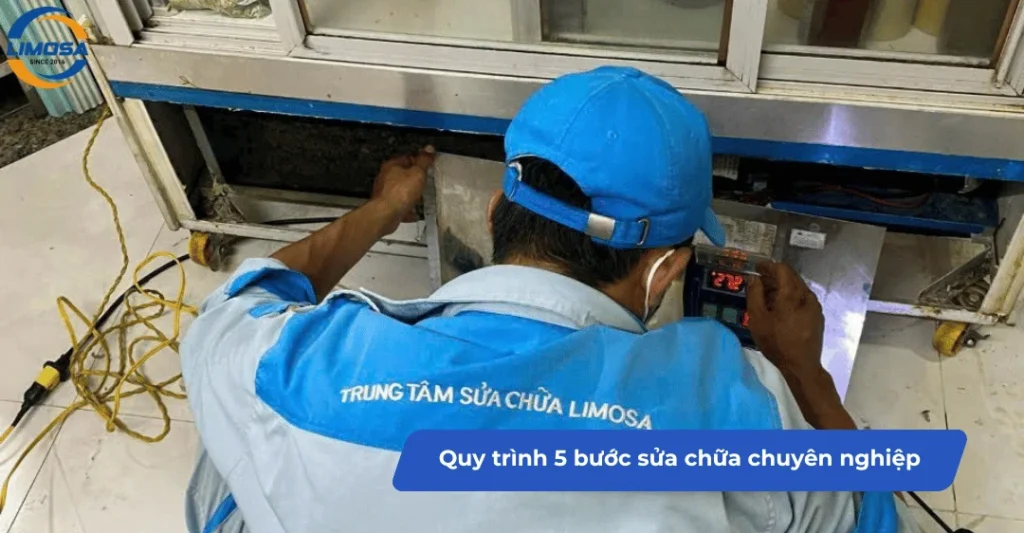 Quy trình 5 bước sửa chữa chuyên nghiệp