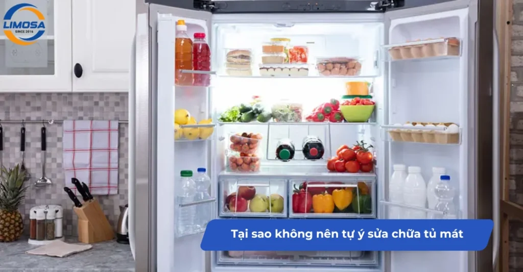 Tại sao không nên tự ý sửa chữa tủ mát