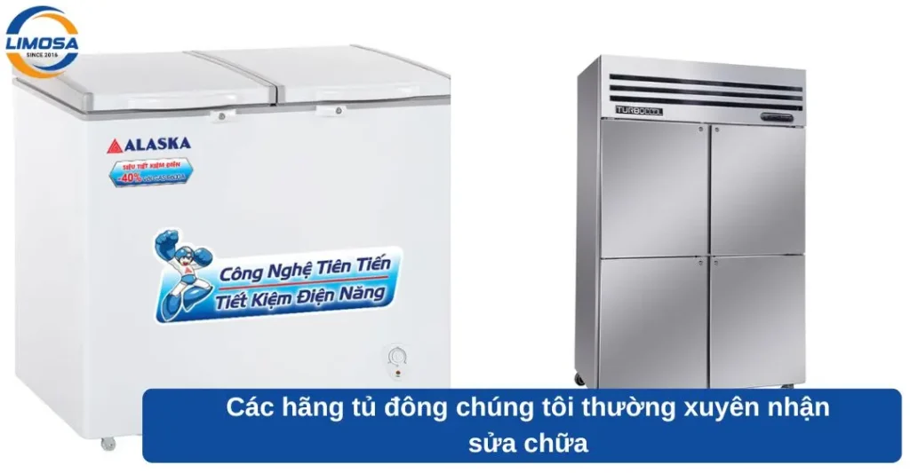 Các hãng tủ đông chúng tôi thường xuyên nhận sửa chữa