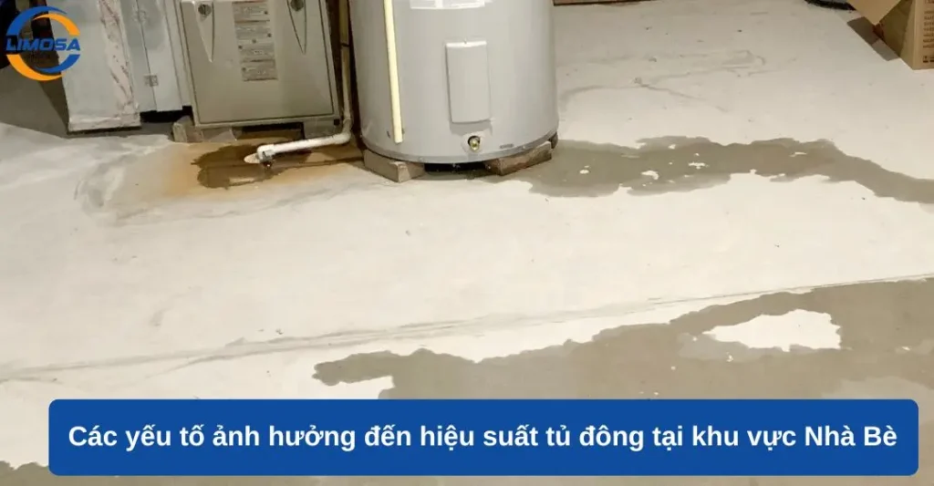 Các yếu tố ảnh hưởng đến hiệu suất tủ đông tại khu vực Nhà Bè