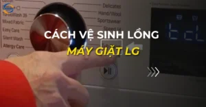 cách vệ sinh lồng máy giặt lg_
