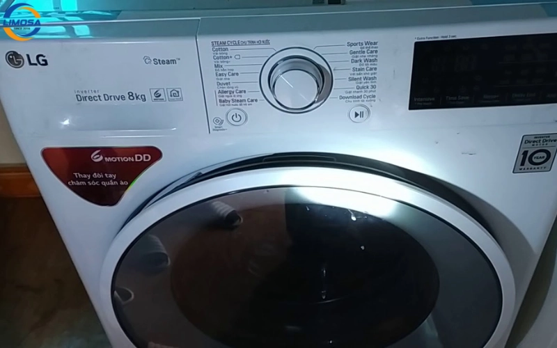 Nguyên nhân xuất hiện lỗi DE máy giặt LG cửa ngang