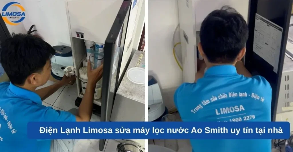 Điện Lạnh Limosa sửa máy lọc nước Ao Smith uy tín tại nhà