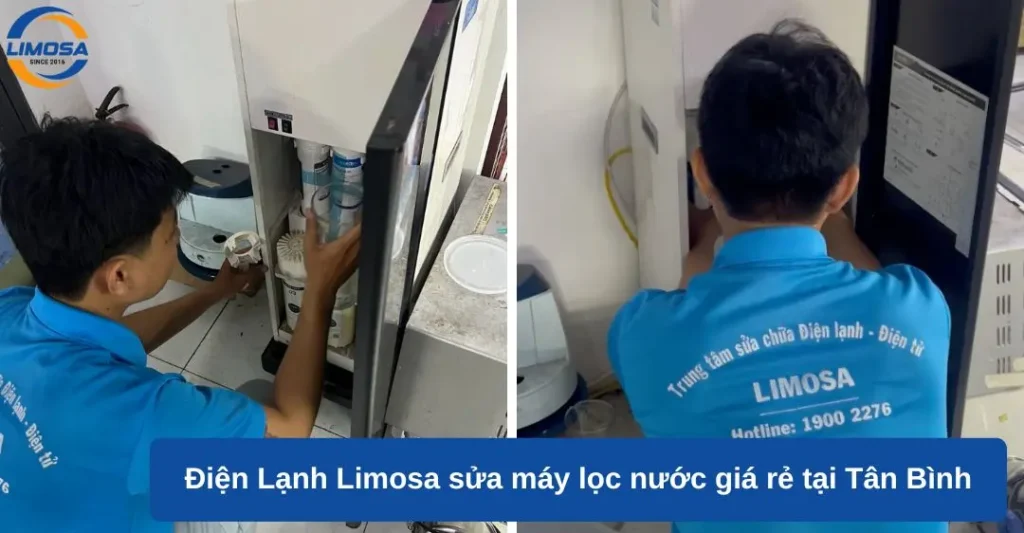 Điện lạnh Limosa sửa máy lọc nước giá rẻ Tân Bình