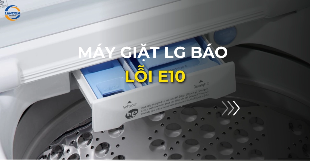 máy giặt lg báo lỗi e10_