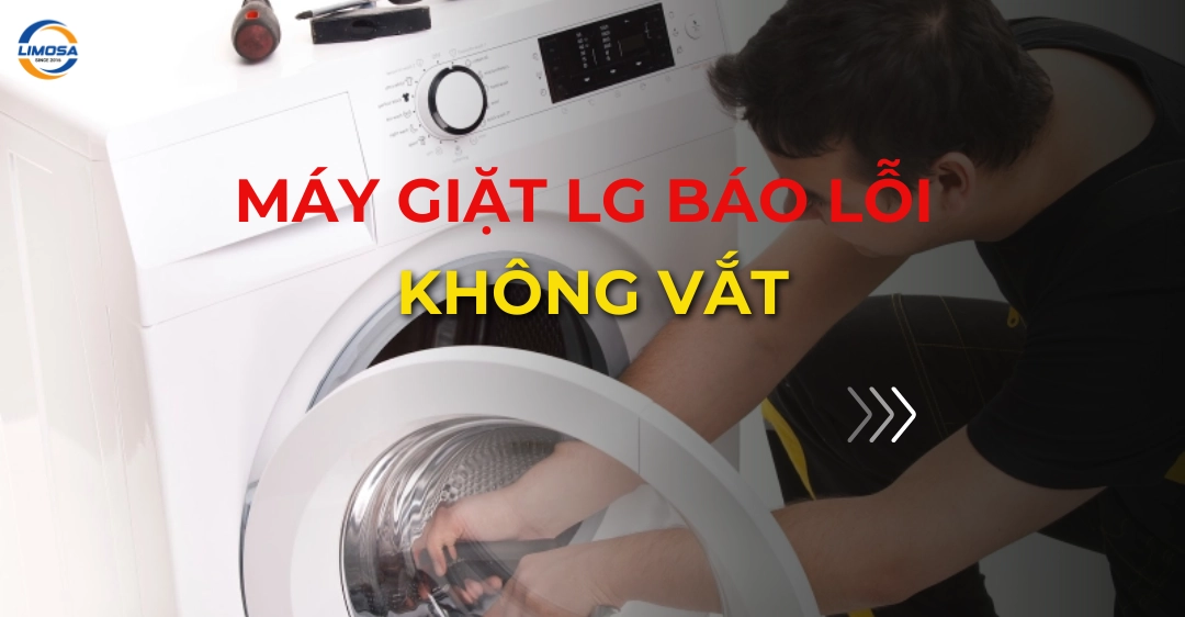 máy giặt lg báo lỗi không vắt_