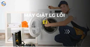 máy giặt lg lỗi e1_