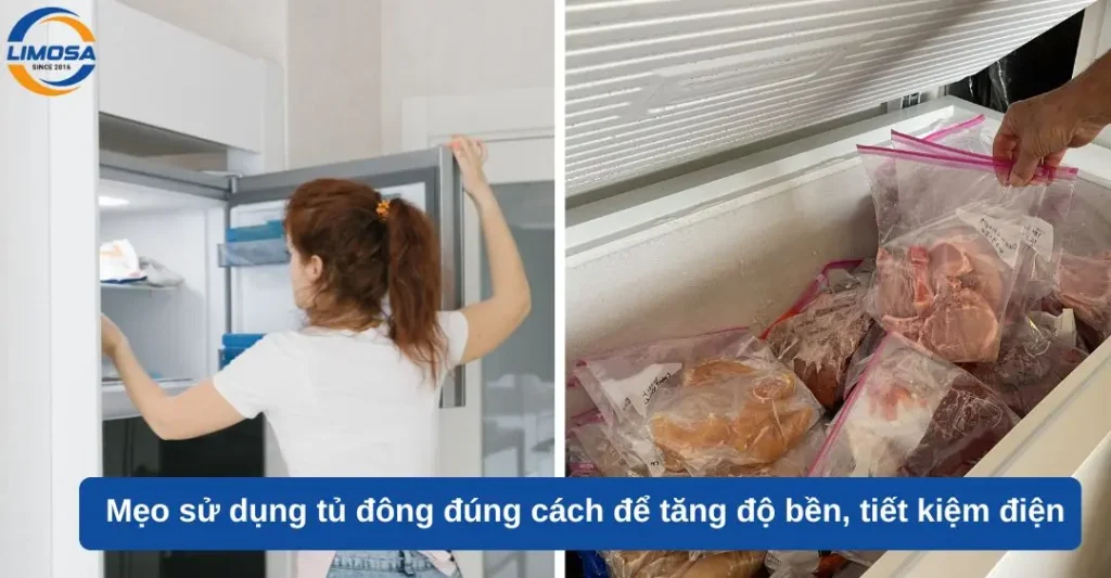 Mẹo sử dụng tủ đông đúng cách để tăng độ bền, tiết kiệm điện