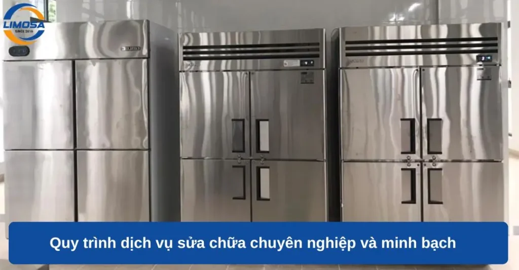 Quy trình dịch vụ sửa chữa chuyên nghiệp và minh bạch