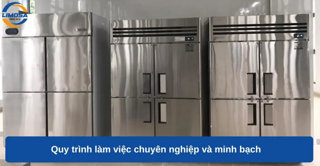 Quy trình làm việc chuyên nghiệp và minh bạch