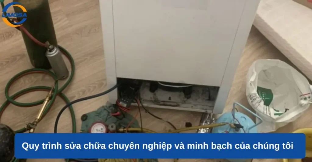 Quy trình sửa tủ đông chuyên nghiệp và minh bạch của chúng tôi