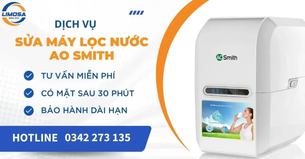 Dịch vụ sửa máy lọc nước Ao Smith