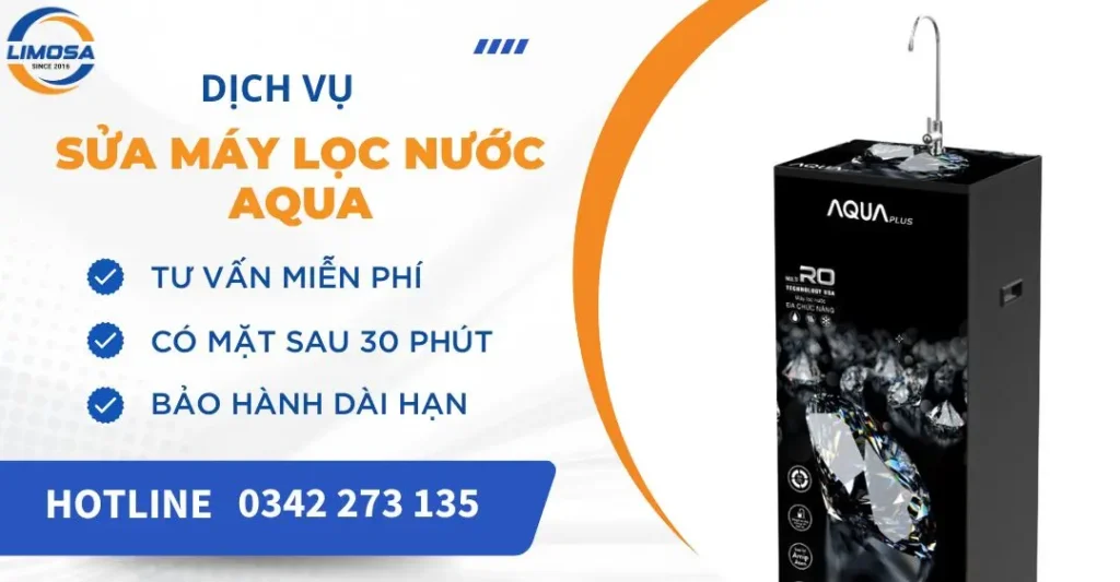 Dịch vụ sửa máy lọc nước Aqua