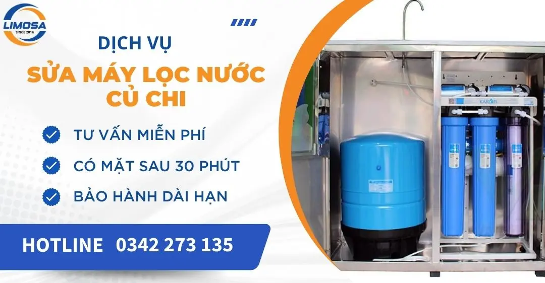 Dịch vụ sửa máy lọc nước Củ Chi