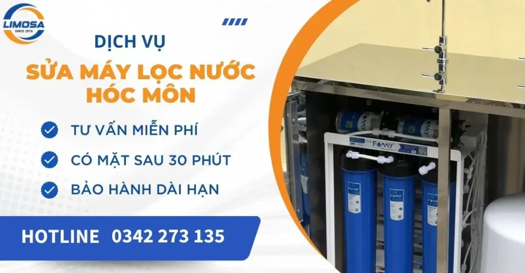 Dịch vụ sửa máy lọc nước Hóc Môn
