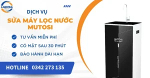 Dịch vụ sửa máy lọc nước Mutosi