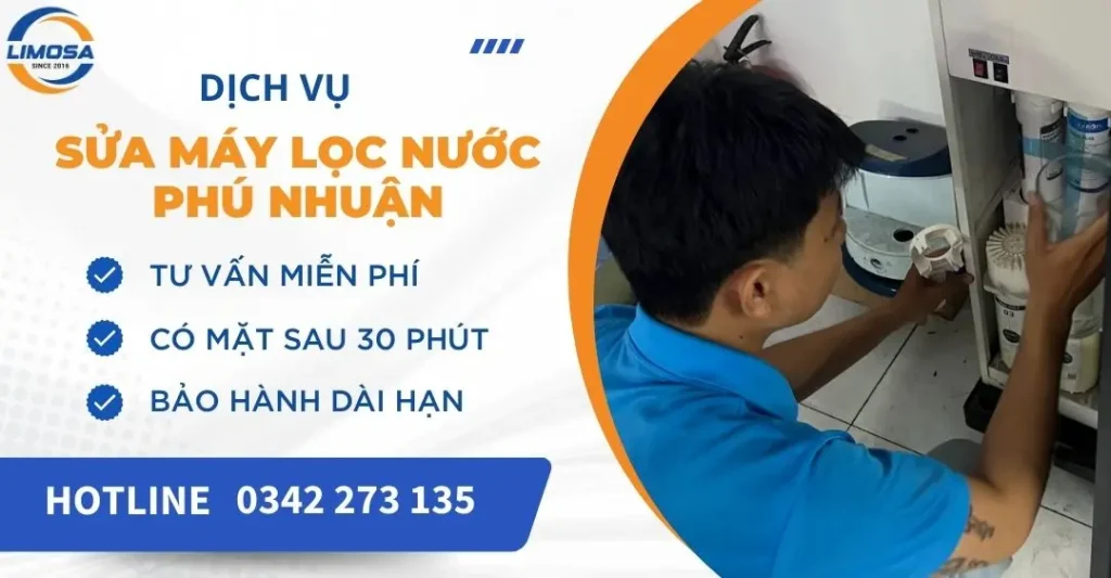 Dịch vụ sửa máy lọc nước Phú Nhuận
