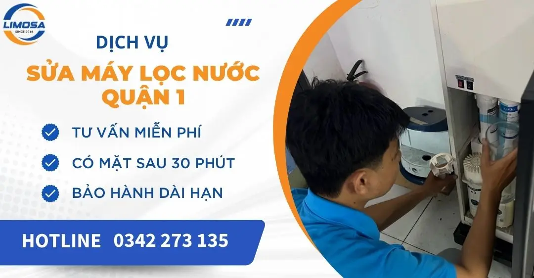 Sửa máy lọc nước Quận 1 tận nhà - Thợ giỏi, uy tín Sửa máy lọc nước Quận 1