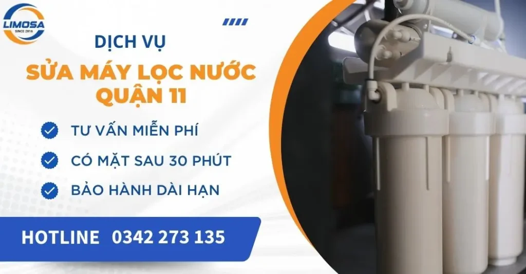 Dịch vụ sửa máy lọc nước Quận 11