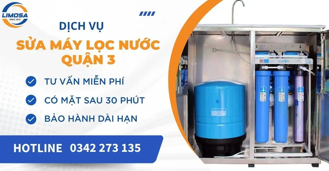 Sửa máy lọc nước Quận 3