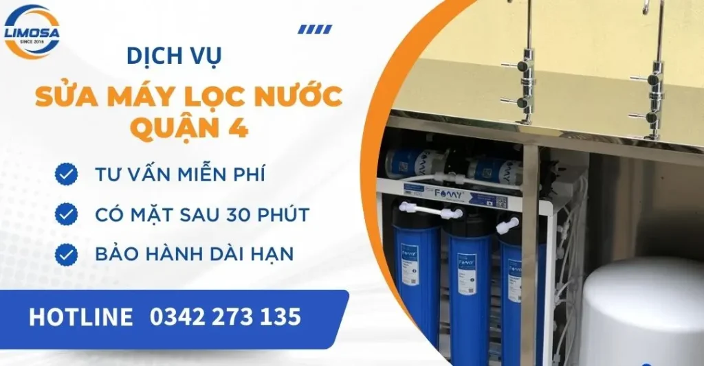 Sửa máy lọc nước Quận 4