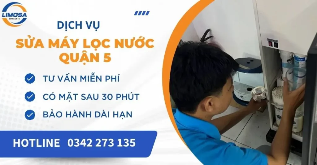 Sửa máy lọc nước Quận 5