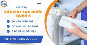 Dịch vụ sửa máy lọc nước quận 6