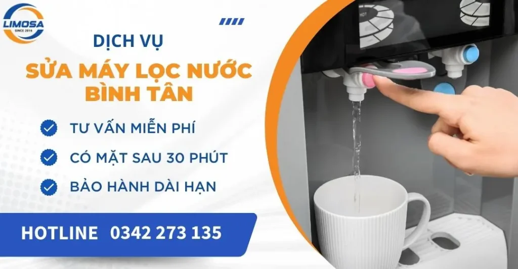 Dịch vụ sửa máy lọc nước Quận Bình Tân