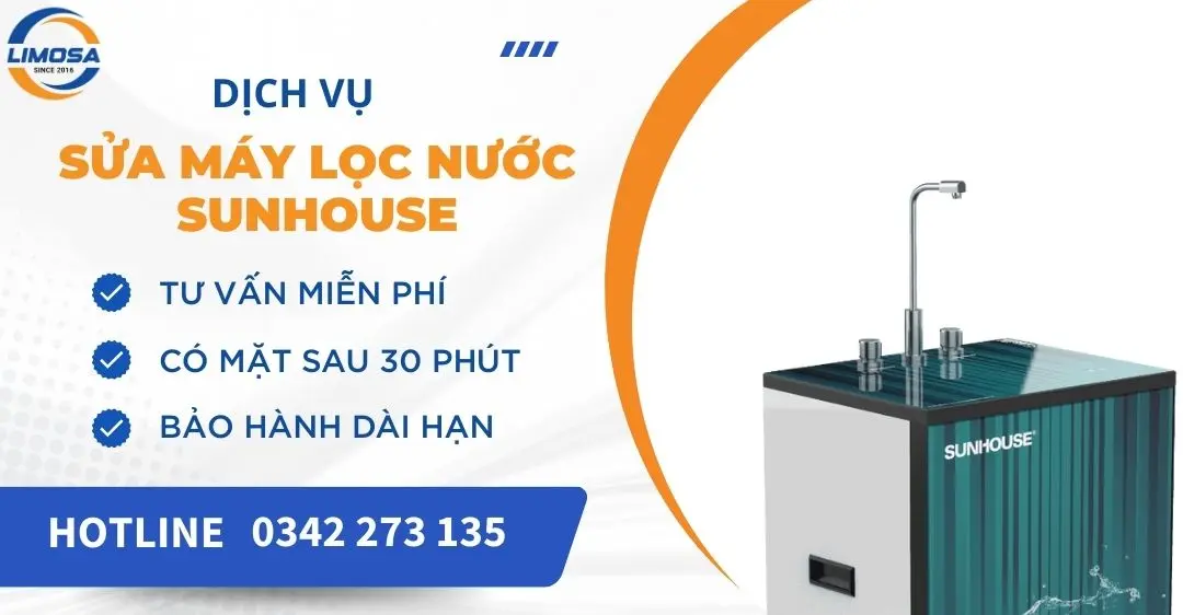 Dịch vụ sửa máy lọc nước Sunhouse