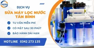 Dịch vụ sửa máy lọc nước Tân Bình