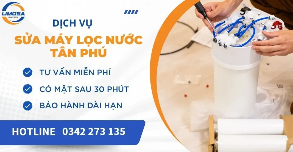 Dịch vụ sửa máy lọc nước Tân Phú