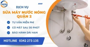 Dịch vụ sửa máy nước nóng quận 2