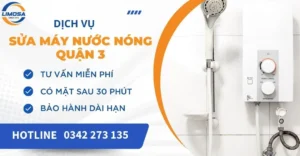 Dịch vụ sửa máy nước nóng quận 3