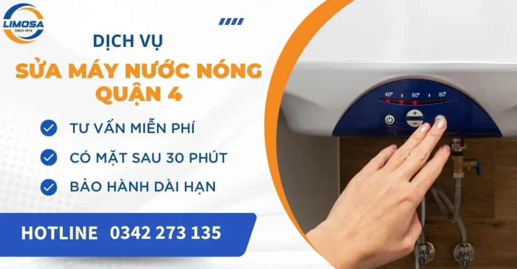 Dịch vụ sửa máy nước nóng quận 4