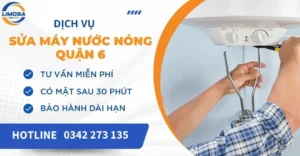 Dịch vụ sửa máy nước nóng quận 6