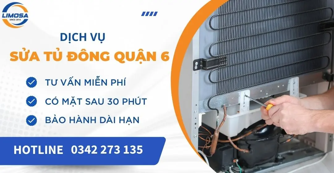 Dịch vụ sửa tủ đông quận 6 chuyên nghiệp tại nhà Sửa tủ đông quận 6