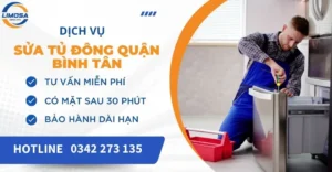 Sửa tủ đông quận Bình Tân