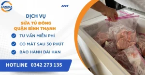 Sửa tủ đông quận Bình Thạnh