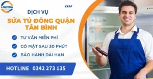 Sửa tủ đông quận Tân Bình
