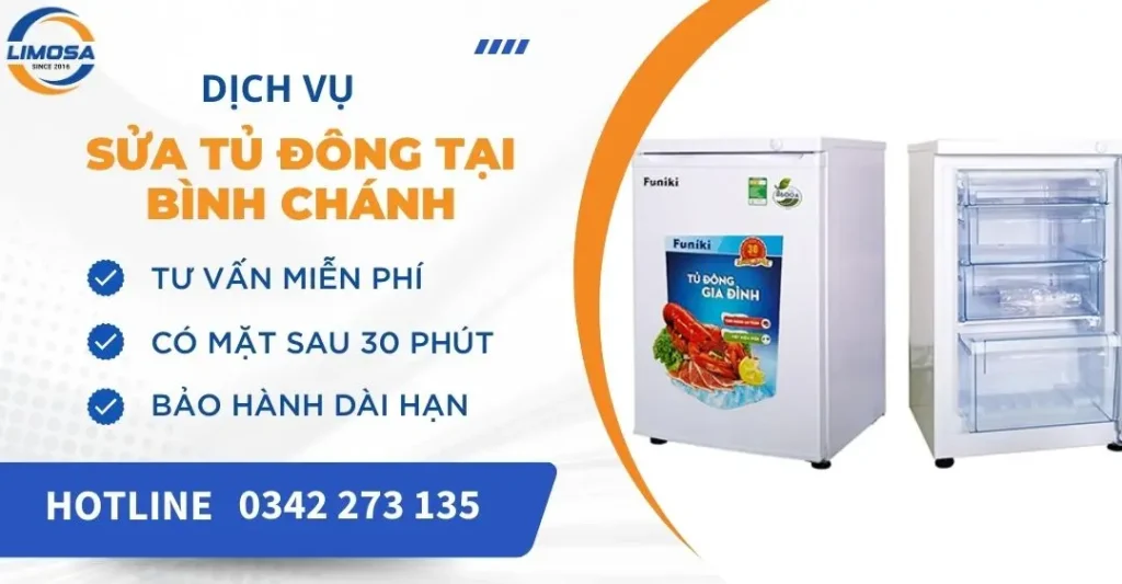 Sửa tủ đông tại Bình Chánh
